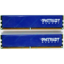 Память 1Gb (2x512Mb) DDR2 Patriot PSD251253381H pc4200 533MHz (Кратово)