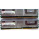 Серверная память 1024Mb (1Gb) DDR2 ECC FB Hynix PC2-5300F (Кратово)
