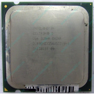 Процессор Intel Celeron D 336 (2.8GHz /256kb /533MHz) SL8H9 s.775 (Кратово)